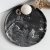 Fekete fehér márvány xl tálca - akril gyanta